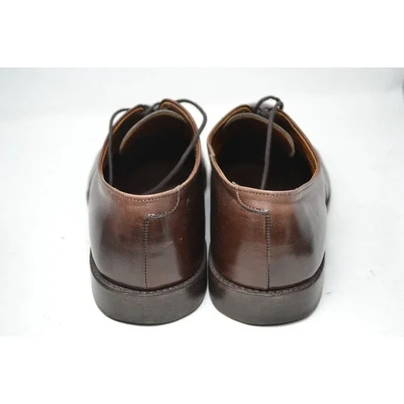 Allen Edmonds Fifth Avenue Dress Shoes‎ Brown Leather Mens 12 B 97194 Luxury